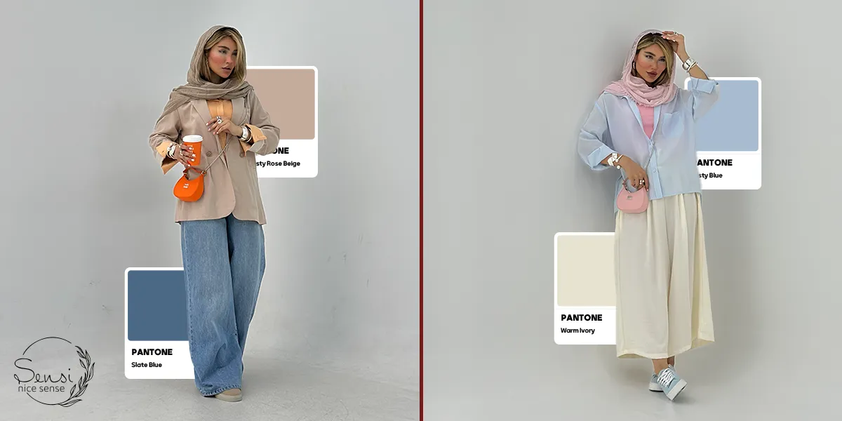 استفاده از جزئیات رنگی در اکسسوری‌ها